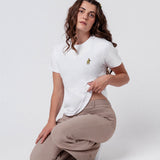 Slyrs | Besticktes Bio Baumwoll Frauen T-Shirt