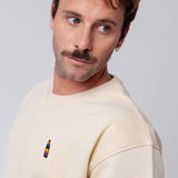 Cola Mix | Bestickter Bio-Baumwoll Unisex Pullover
