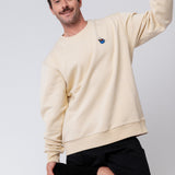 Glühwein | Bestickter Bio-Baumwoll Unisex Pullover
