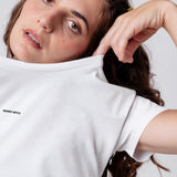 Skinny Bitch | Embroidered women's organic cotton T-shirt