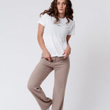 Maximum Rizz | Embroidered women's organic cotton T-shirt