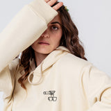Due Caffè | Bestickter Bio Baumwoll Unisex Hoodie