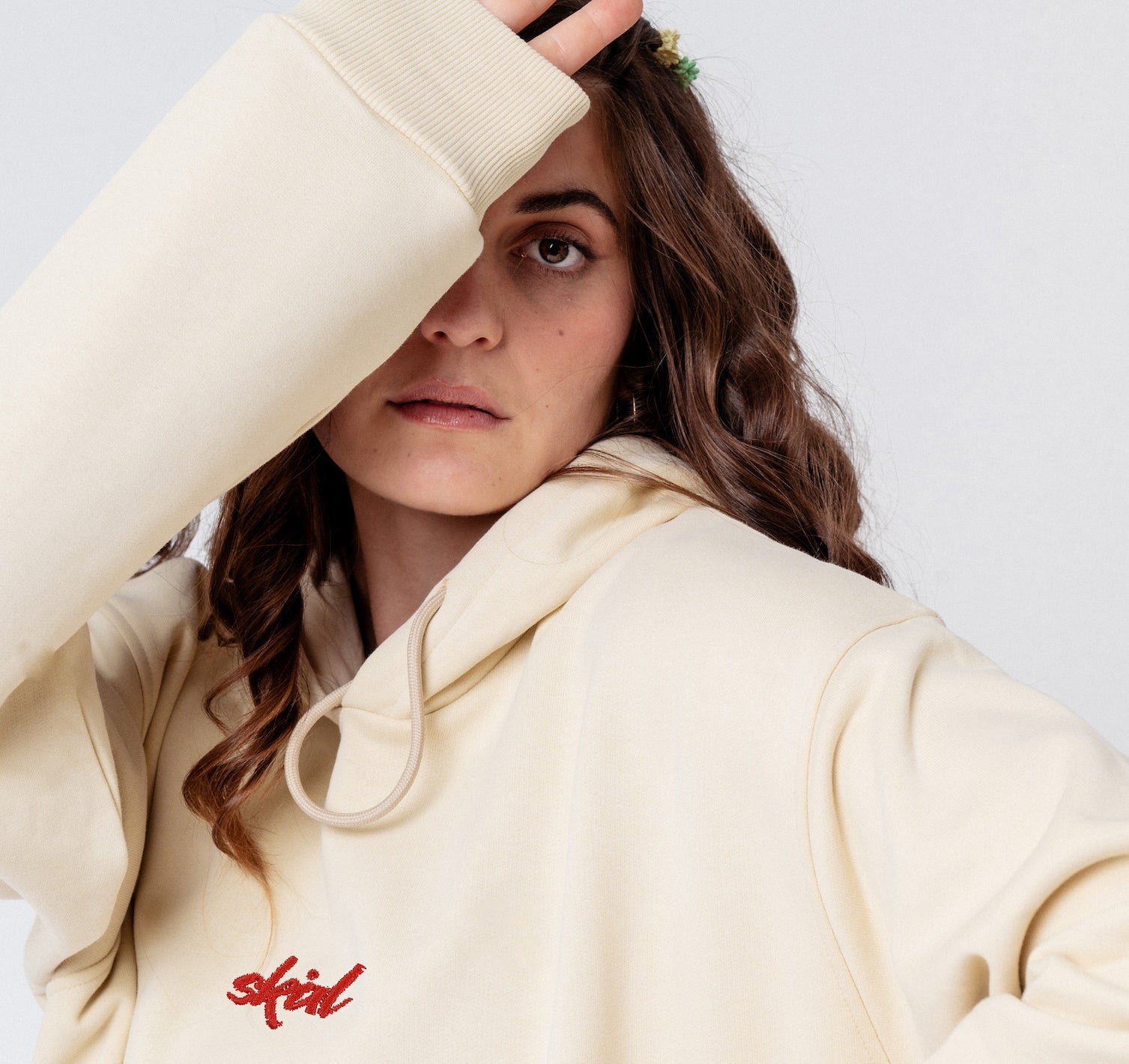Cheers Collection | Embroidered Organic Cotton women's Hoodie