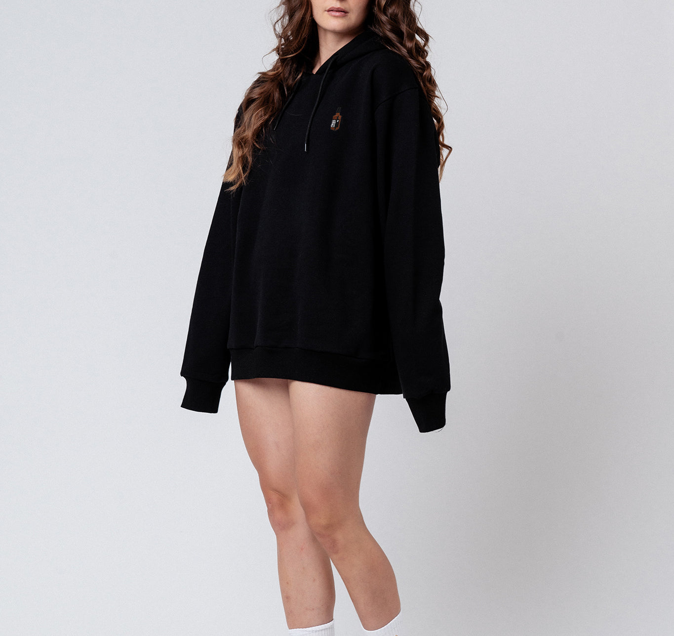 Whisky | Embroidered Organic Cotton Women's Hoodie