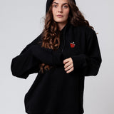 Beer Pong | Embroidered Organic Cotton Women's Hoodie