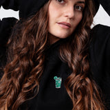 Mojito | Embroidered Organic Cotton Women's Hoodie