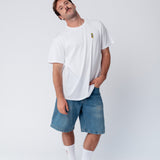 Tequila Shot | Besticktes Bio Baumwoll Unisex T-Shirt