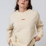 Spritz Signature | Bestickter Bio-Baumwoll Unisex Pullover