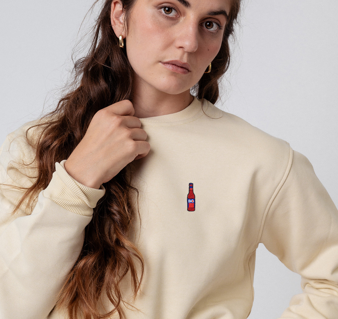Bionade | Bestickter Bio-Baumwoll Unisex Pullover