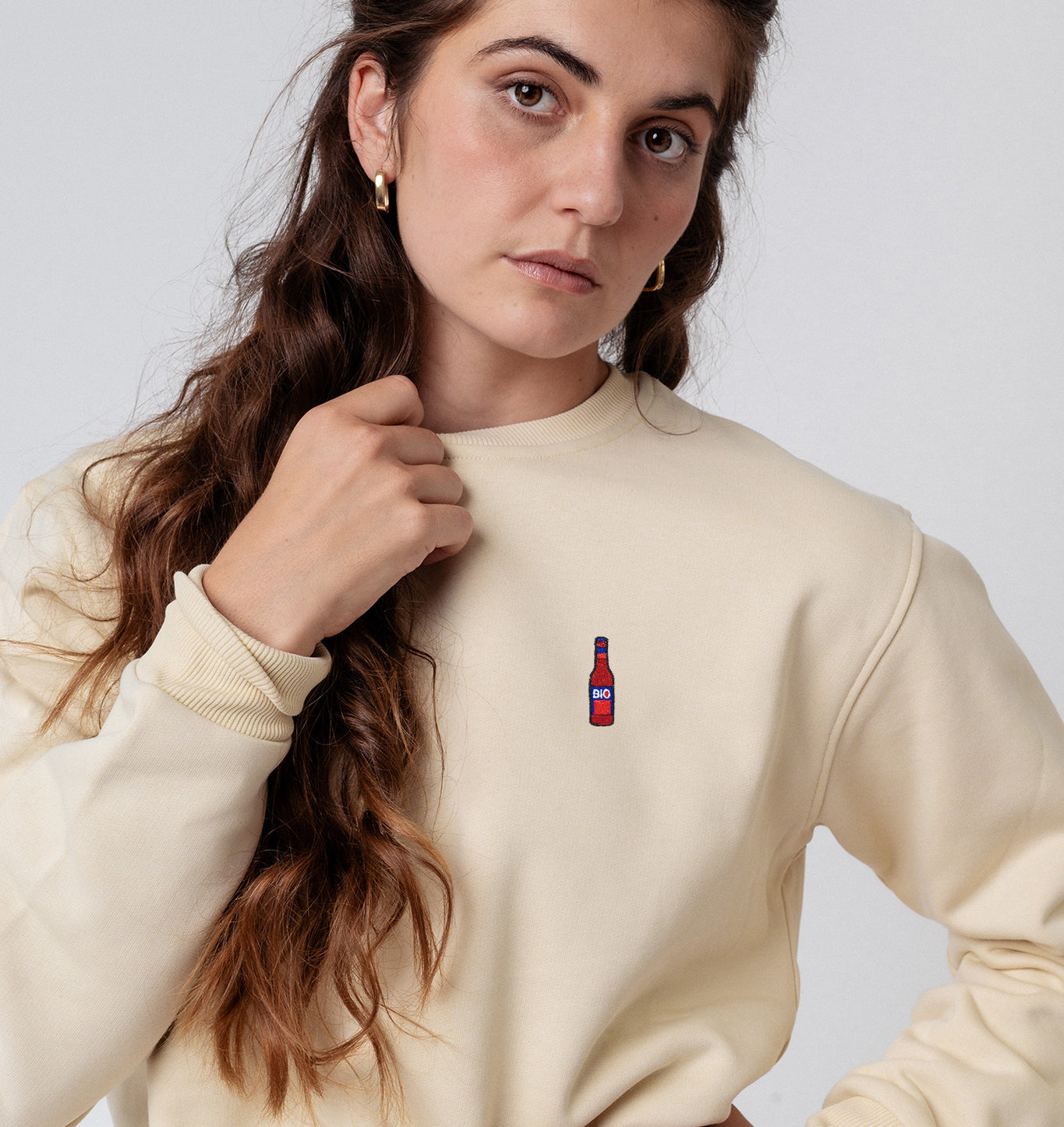 Bionade | Bestickter Bio-Baumwoll Unisex Pullover