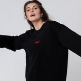 Cheers Collection | Embroidered Organic Cotton Women's Sweater
