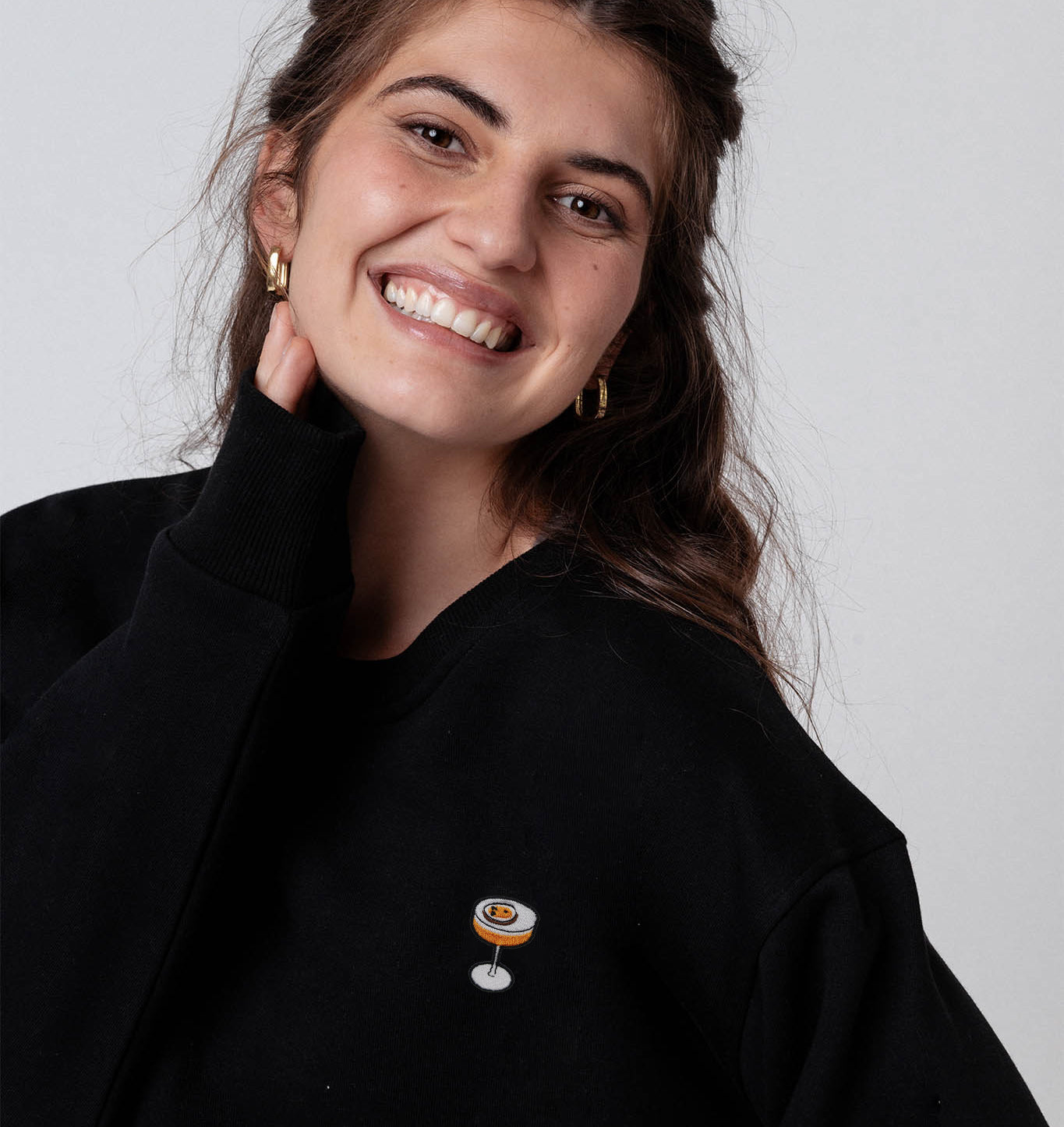 Pornstar Martini | Besticker Bio Baumwoll Frauen Pullover