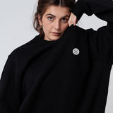 Fashion Drinks | Embroidered Organic Cotton Women's Sweater