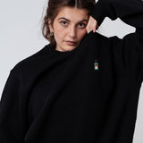 Jägermeister | Embroidered organic cotton Women's sweater