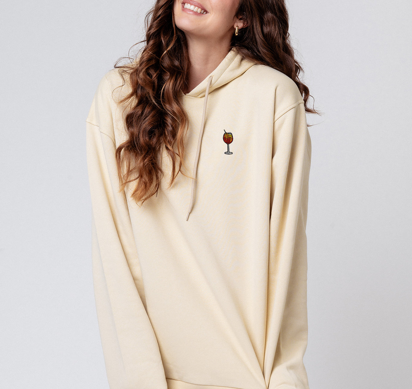 Spritz | women's Embroidered Organic Cotton Hoodie