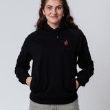 Beer Pong | Embroidered Organic Cotton Women's Hoodie