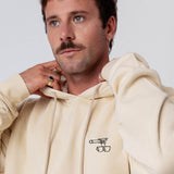 Due Caffè | Bestickter Bio Baumwoll Unisex Hoodie
