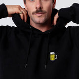 Maßkrug | Embroidered organic cotton unisex hoodie