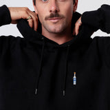 Ouzo | Bestickter Bio-Baumwoll Unisex Hoodie