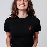 Somersby Blackberry | Besticktes Frauen Bio Baumwoll T-Shirt