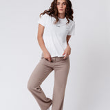 Maximum Rizz | Embroidered women's organic cotton T-shirt