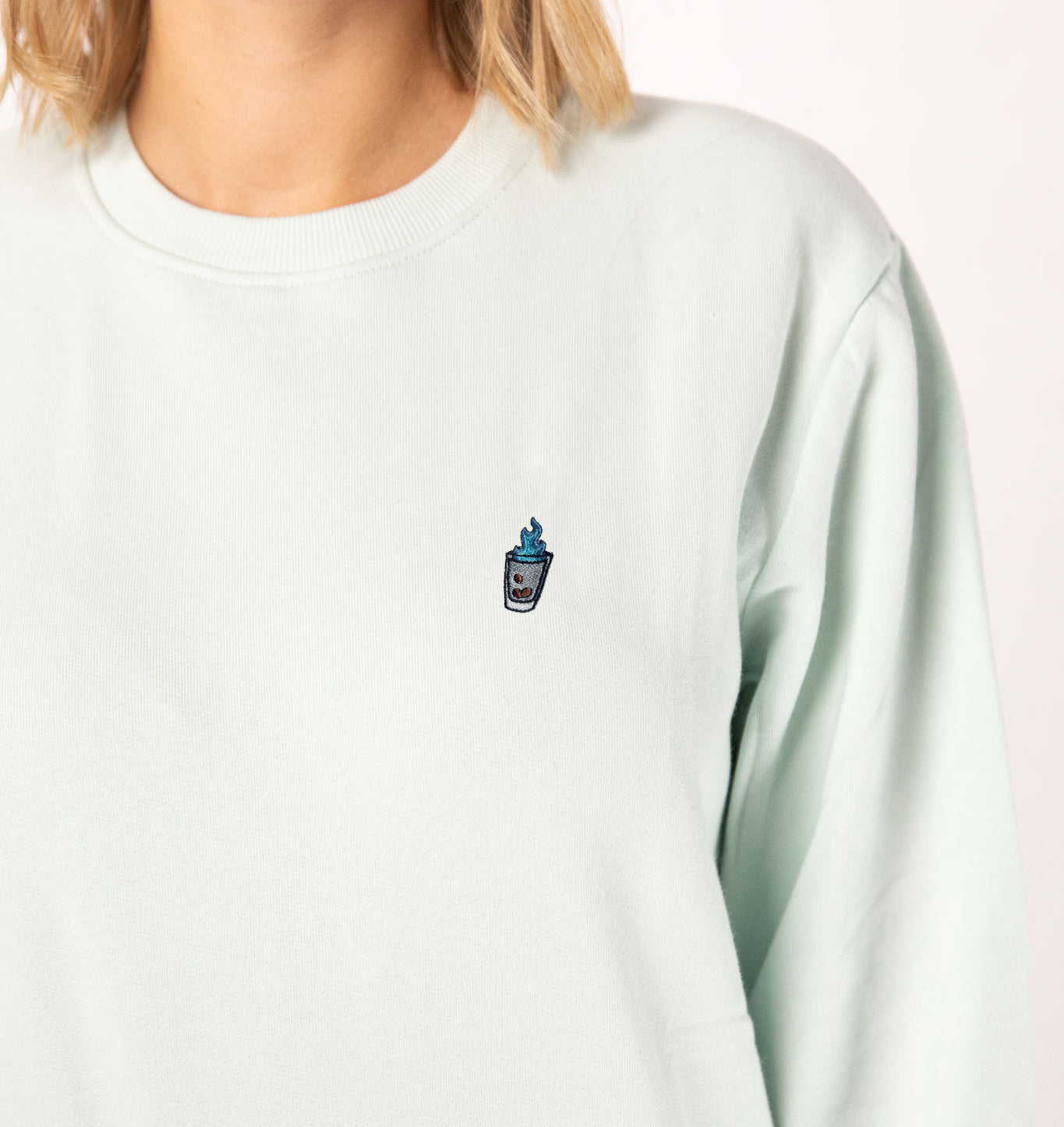 Sambuca | Embroidered Organic Cotton Women Sweater