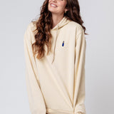 blanc 1664 |  Bestickter Bio Baumwoll Unisex Hoodie