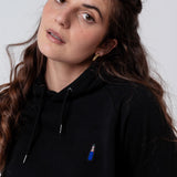 blanc 1664 |  Bestickter Bio Baumwoll Unisex Hoodie