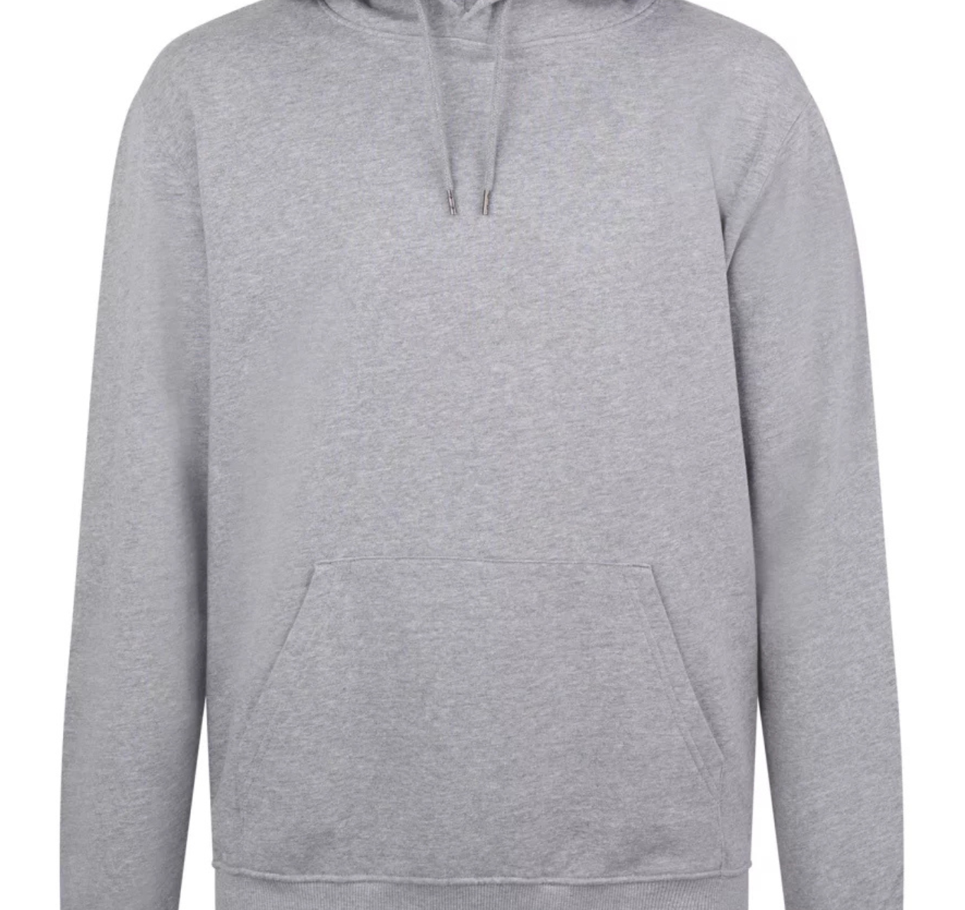 Flat White | Bestickter Bio Baumwoll Unisex Hoodie