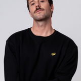 Hot Dog| Besticker Bio Baumwoll Unisex Pullover
