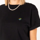 Ramen | Besticktes Bio Baumwoll Frauen T-Shirt