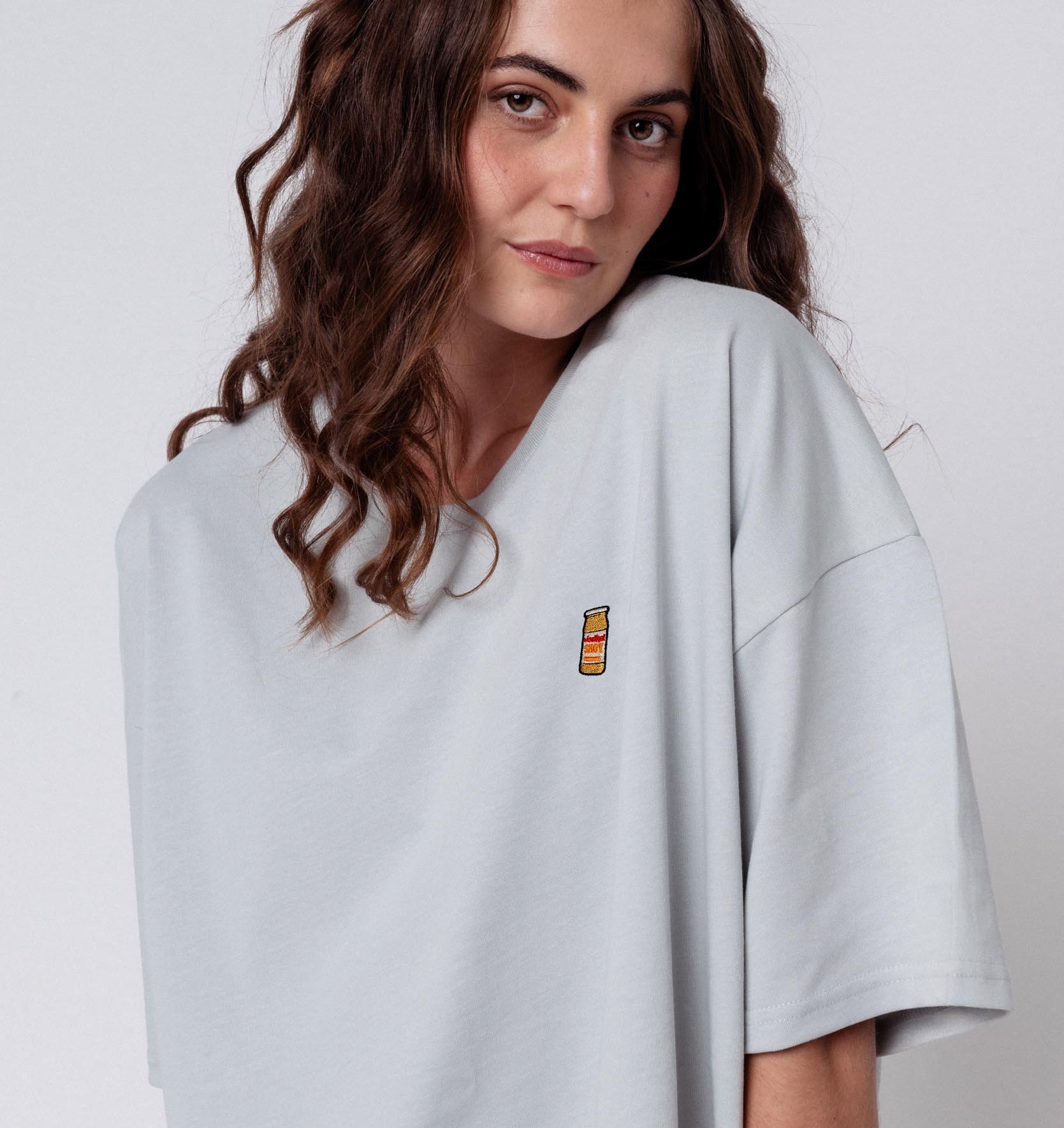 Voelkel Ingwer Shot | Heavy Oversized Bio Baumwoll T-Shirt