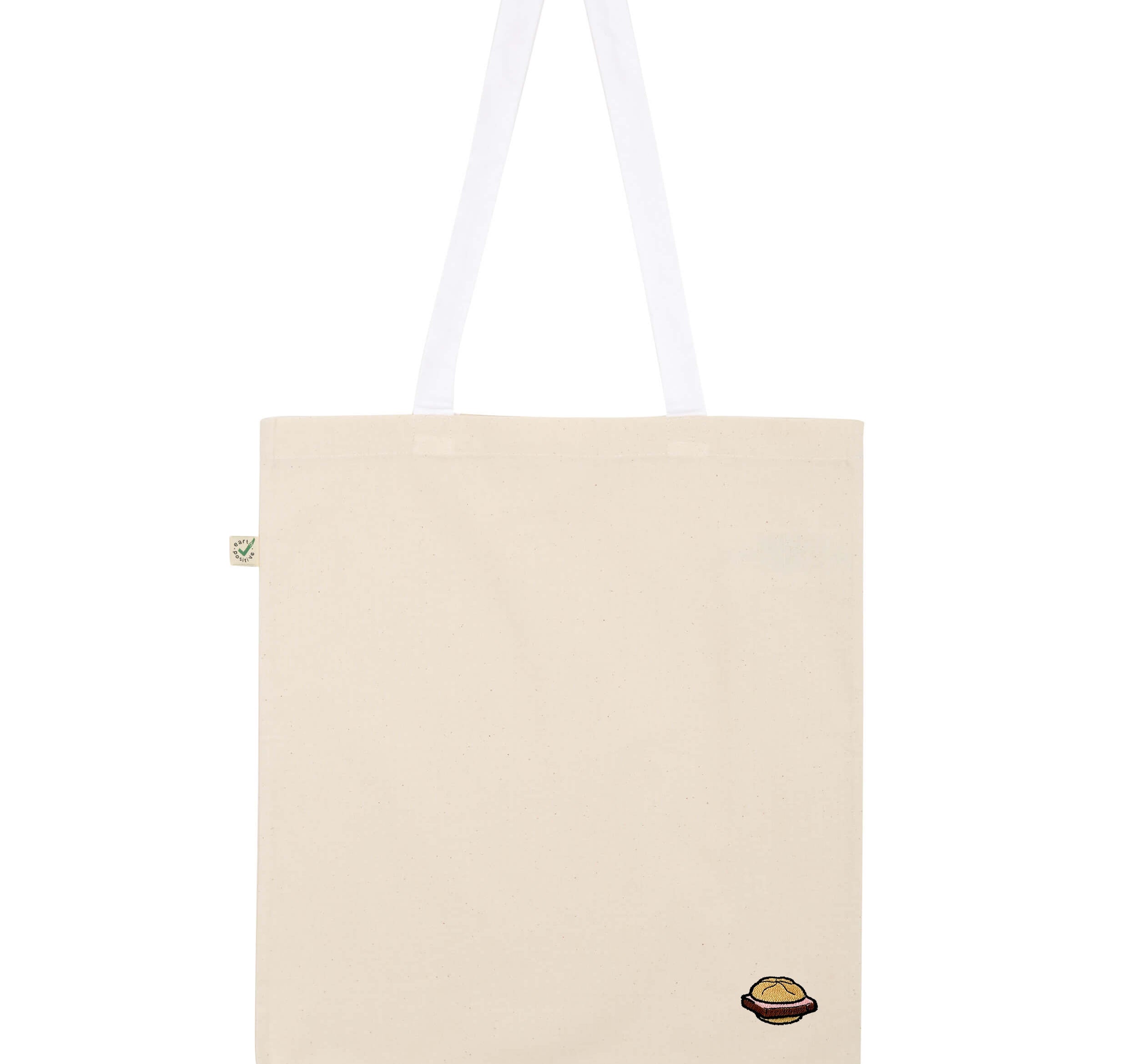 Leberkassemmel | Bestickte Bio Baumwoll Tasche