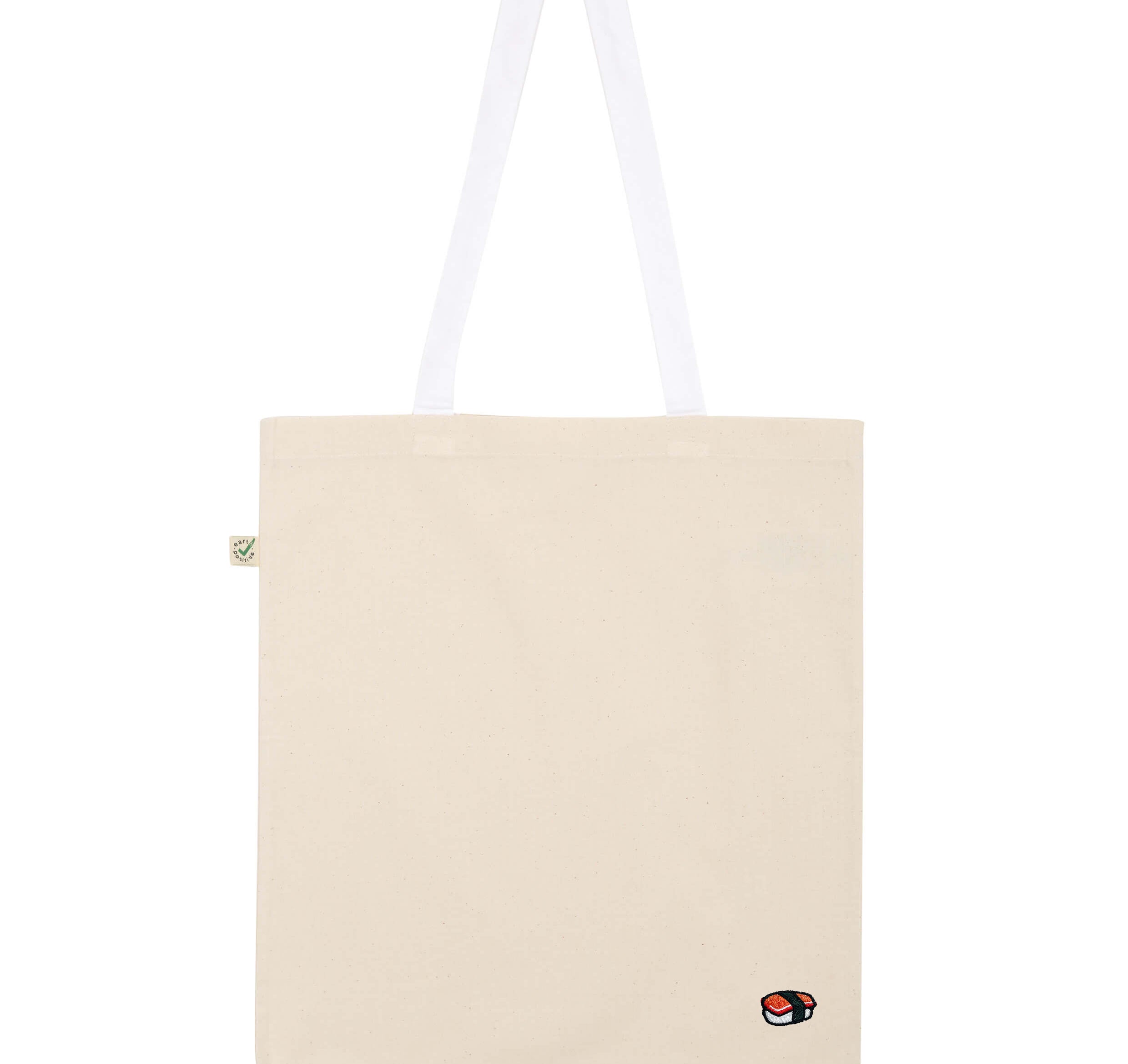 Sushi Nigiri | Bestickte Bio Baumwoll Tasche