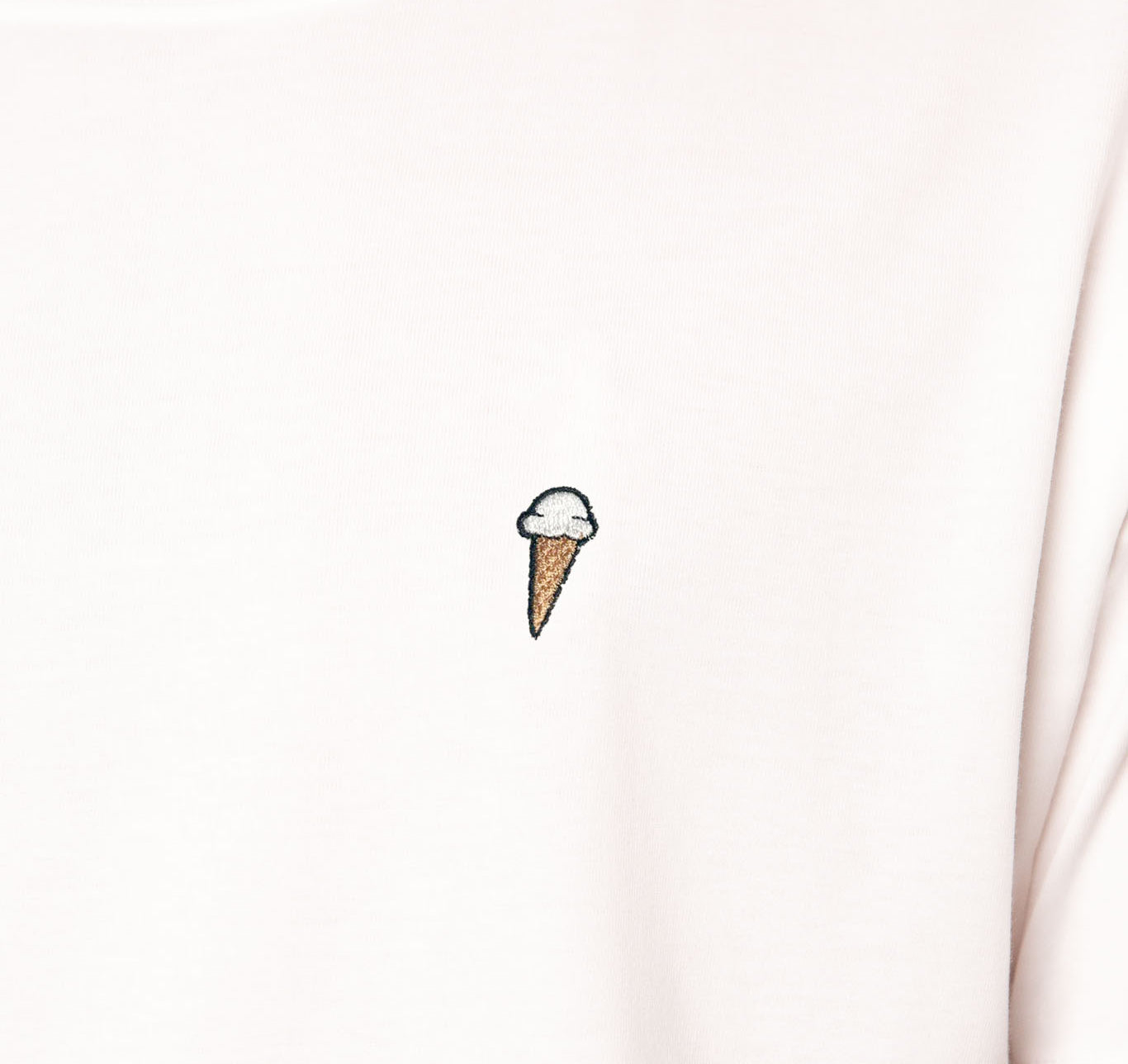 Eis  | Besticktes Bio Baumwoll Unisex T-Shirt