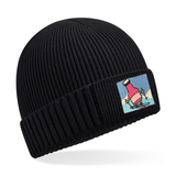 Kleiner Klopfer Aprés Ski | Bestickte Bio Baumwoll Mütze