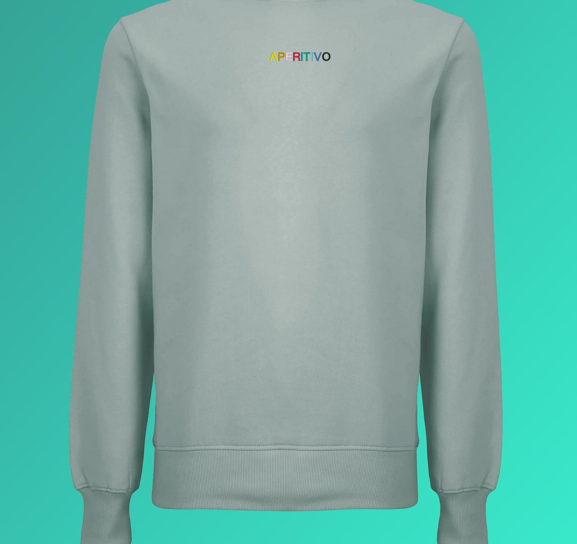 Aperitivo | Embroidered organic cotton Women's sweater