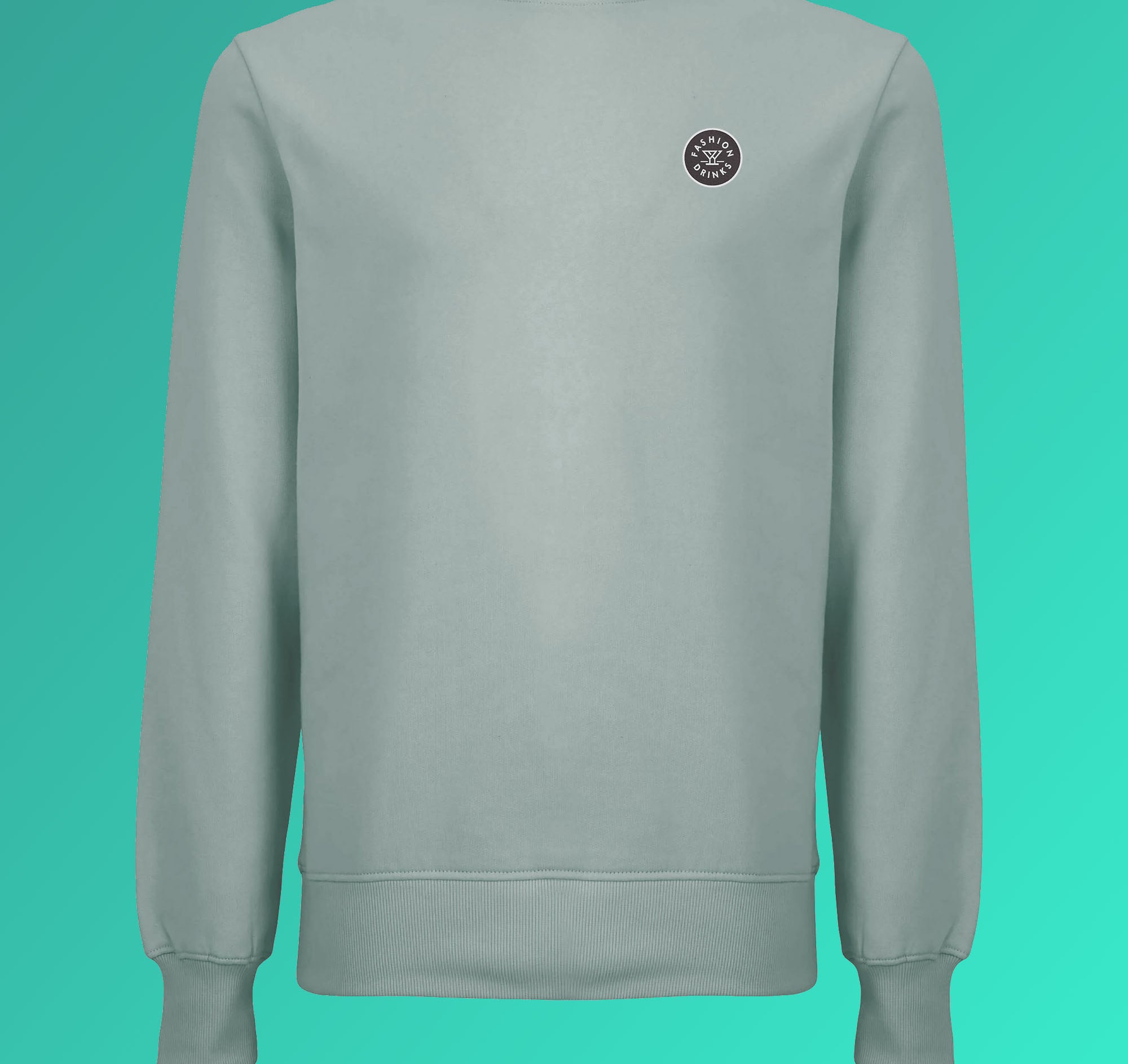 Fashion Drinks | Embroidered Organic Cotton Women's Sweater