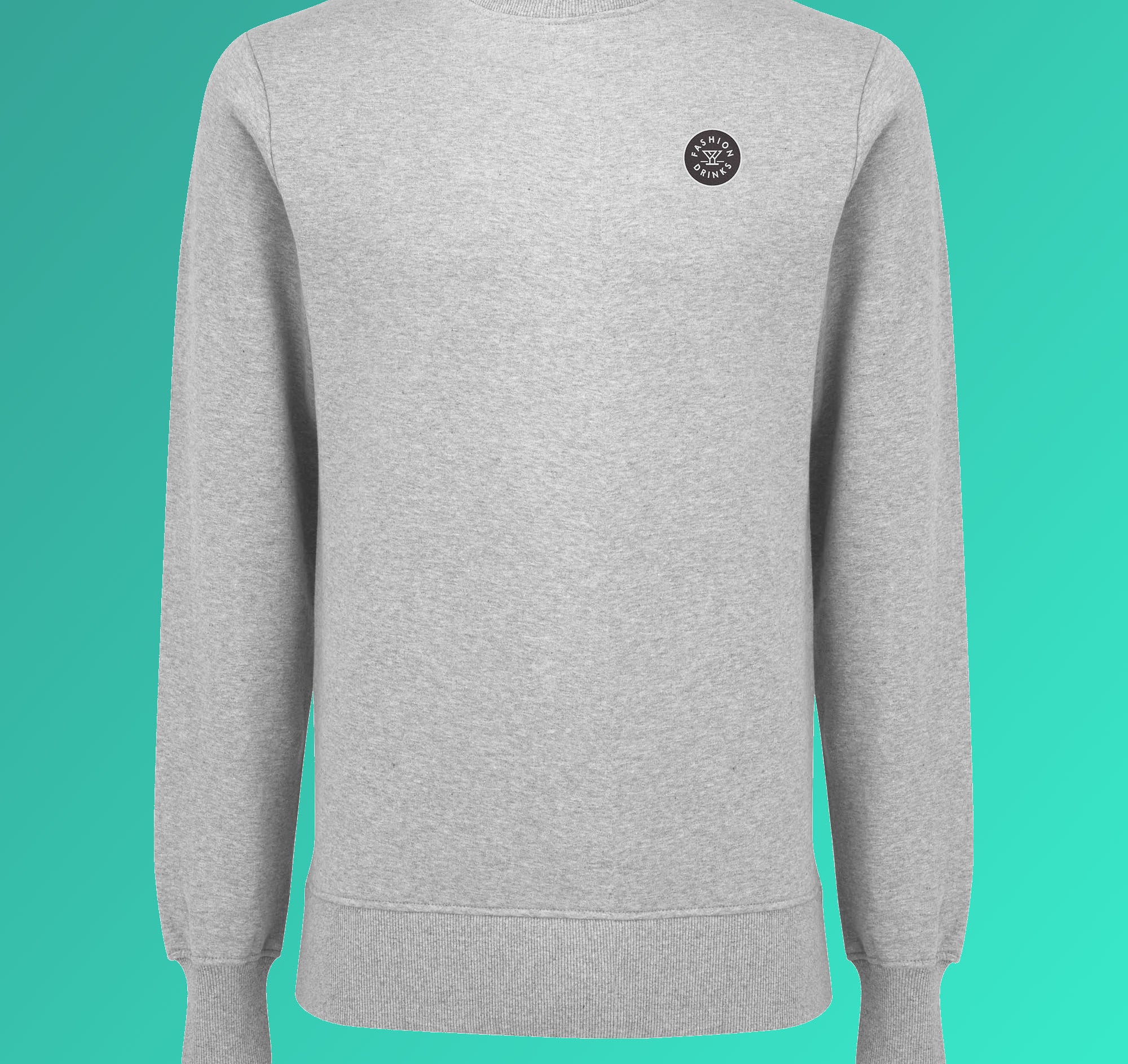Fashion Drinks | Embroidered Organic Cotton Women's Sweater