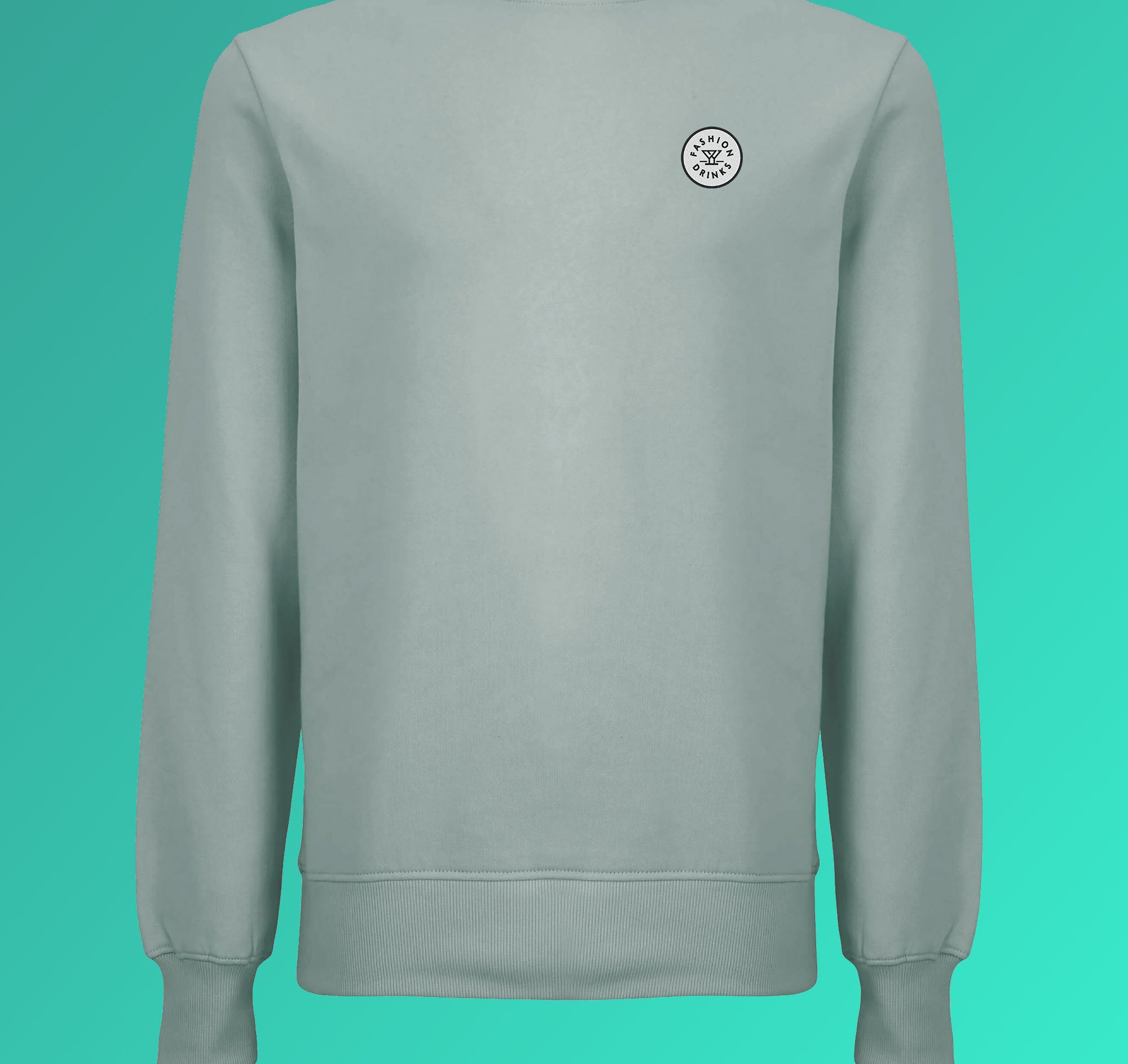 Fashion Drinks | Embroidered Organic Cotton Women's Sweater
