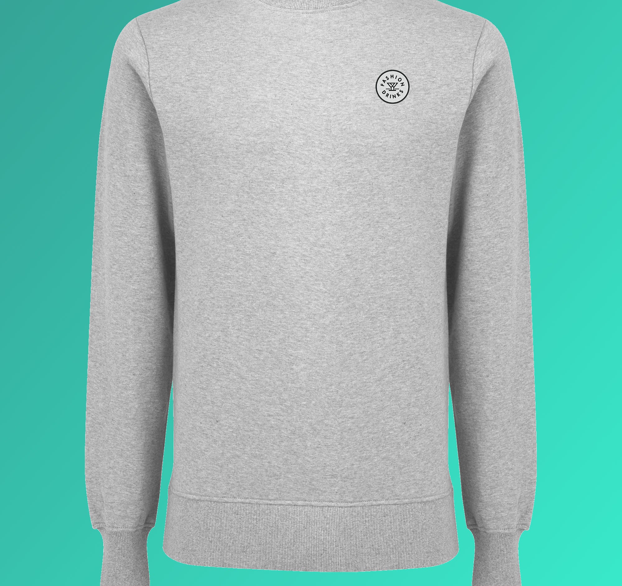 Fashion Drinks | Embroidered Organic Cotton Women's Sweater