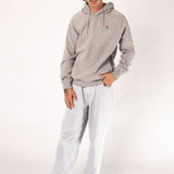 Wine Duet | Embroidered Organic Cotton Men Hoodie