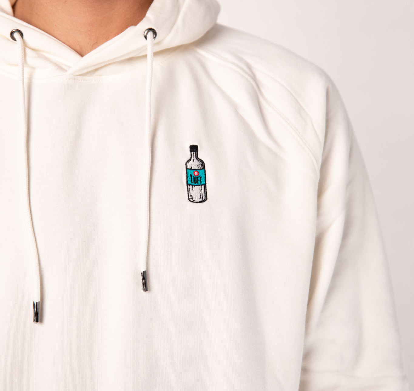 Luft | Embroidered Organic Cotton Men Hoodie