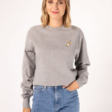 Mate | Embroidered Organic Cotton Women's Sweater