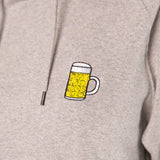 Maßkrug | Men's Embroidered Organic Cotton Hoodie