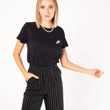 Tornado | Embroidered Women's Organic Cotton T-Shirt