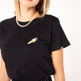 Tornado | Embroidered Women's Organic Cotton T-Shirt