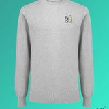 Gin Tonic | women's Embroidered Organic Cotton Sweater