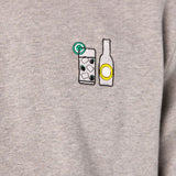 Gin Tonic | women's Embroidered Organic Cotton Sweater