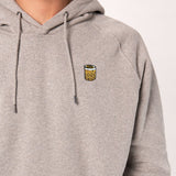 Whisky Sour | Embroidered Organic Cotton Men Hoodie